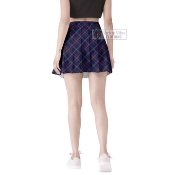 Fitzgerald Hunting Tartan Women's Plated Mini Skirt