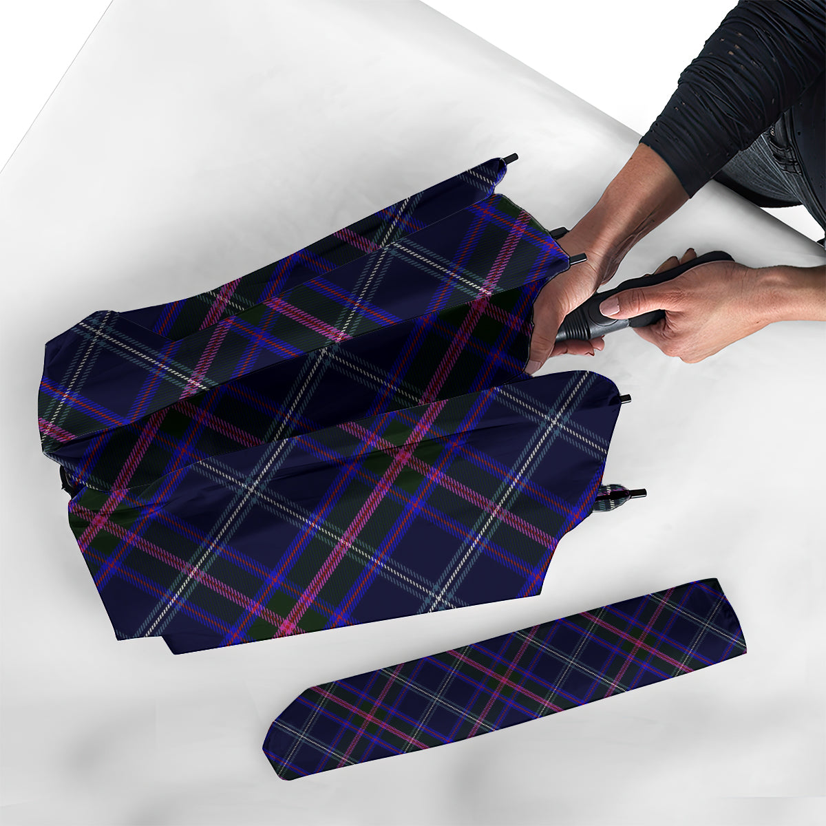 Fitzgerald Hunting Tartan Umbrella - Tartanvibesclothing