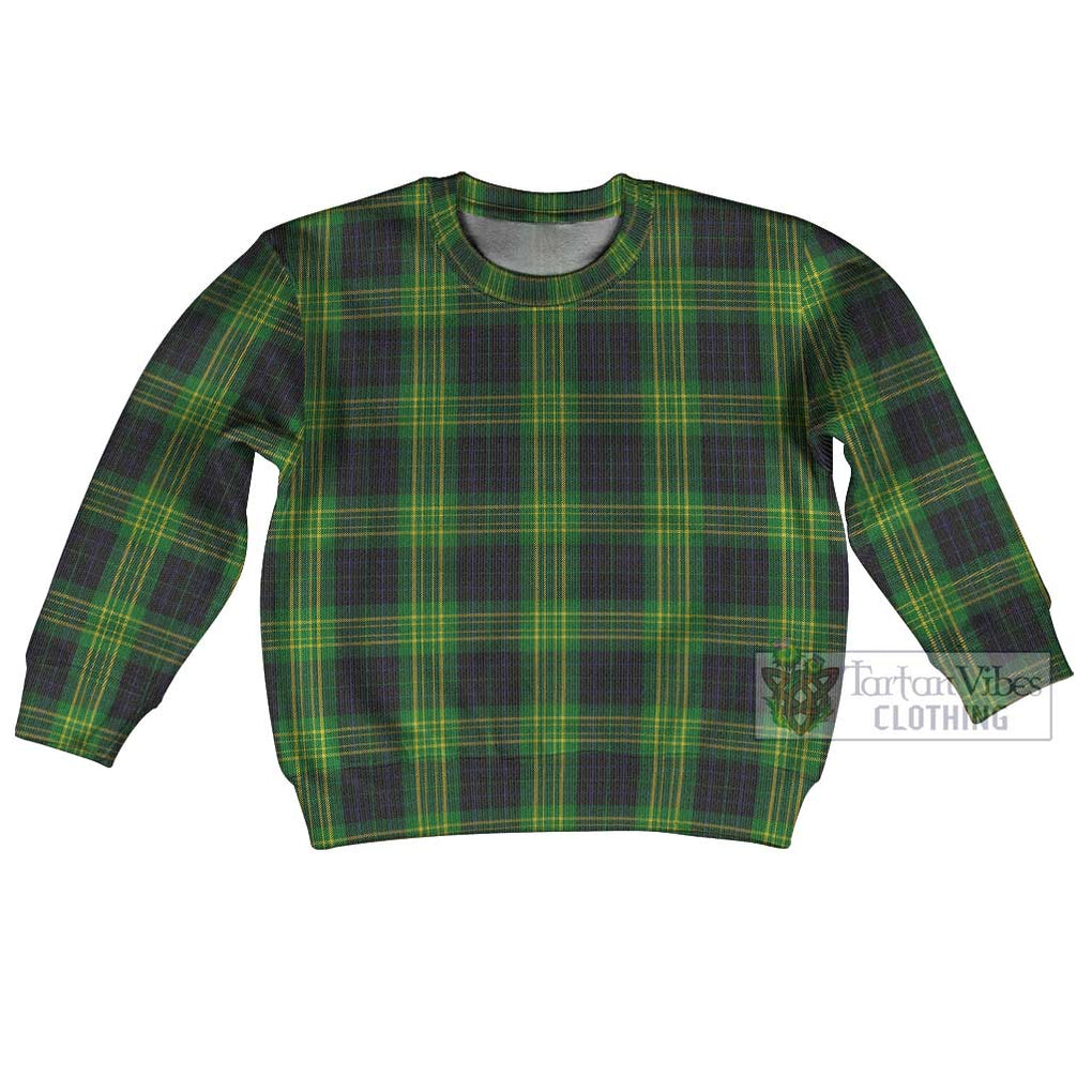 Tartan Vibes Clothing Fitzpatrick Tartan Kid Ugly Sweater