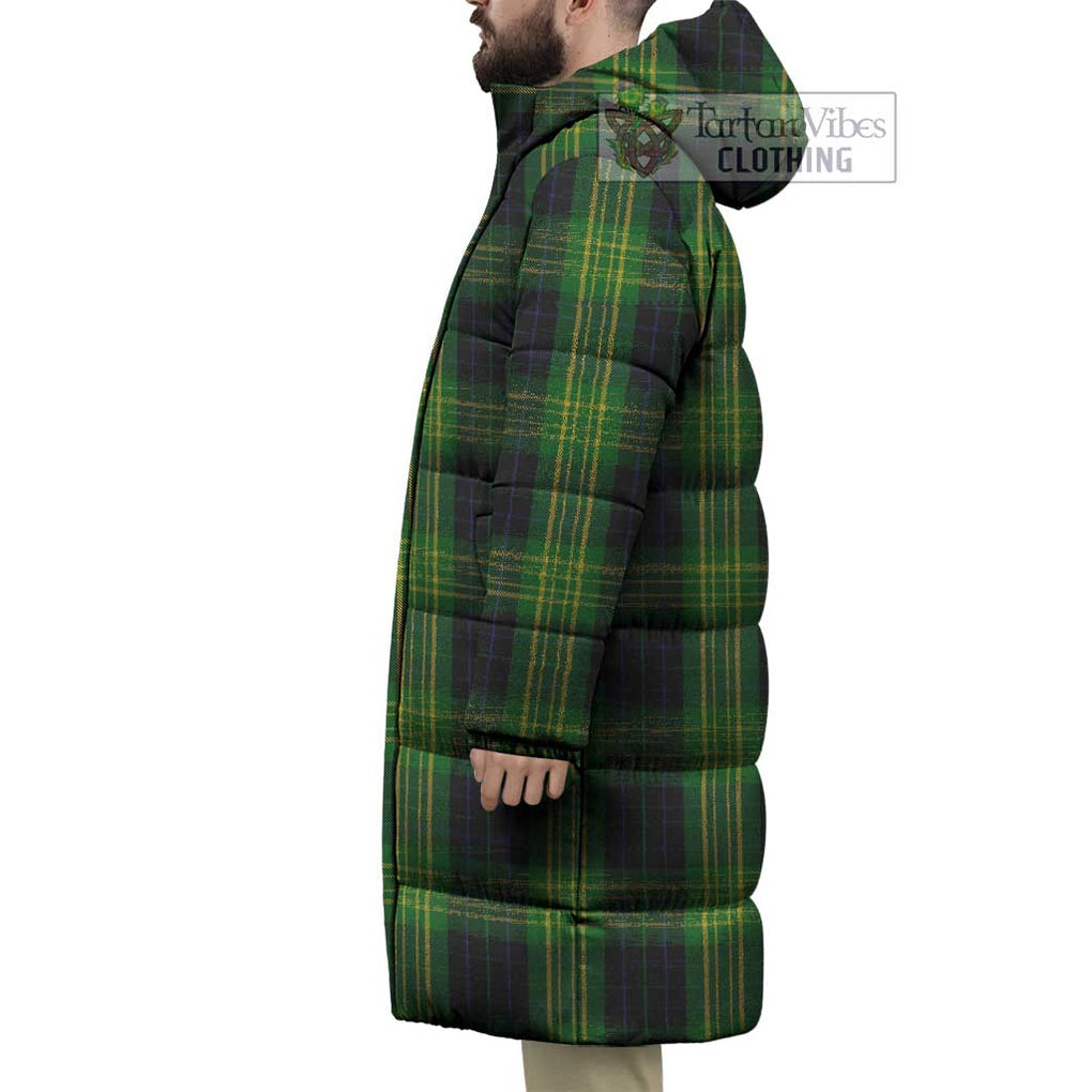 Tartan Vibes Clothing Fitzpatrick Tartan Long Down Jacket