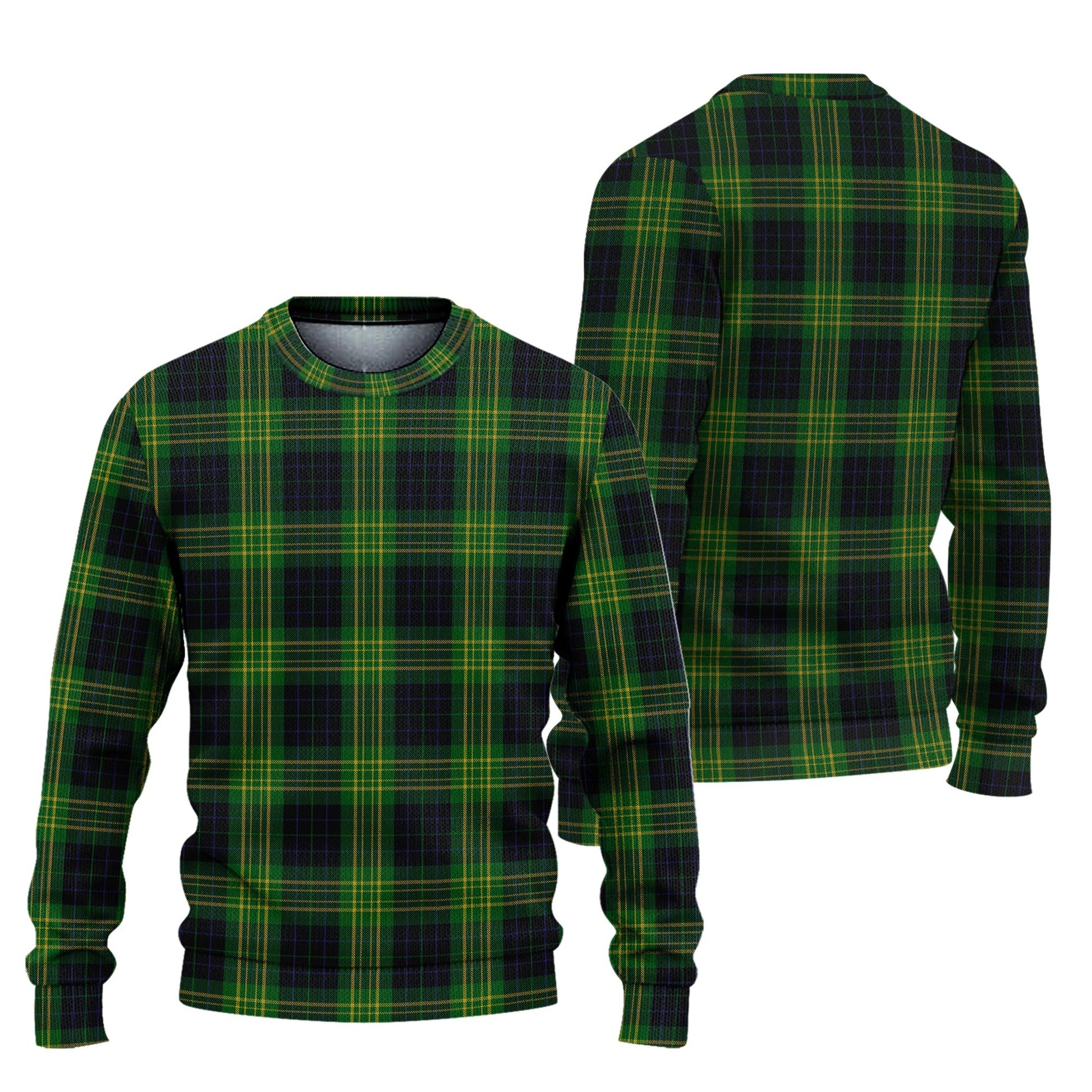 Fitzpatrick Hunting Tartan Knitted Sweater Unisex - Tartanvibesclothing