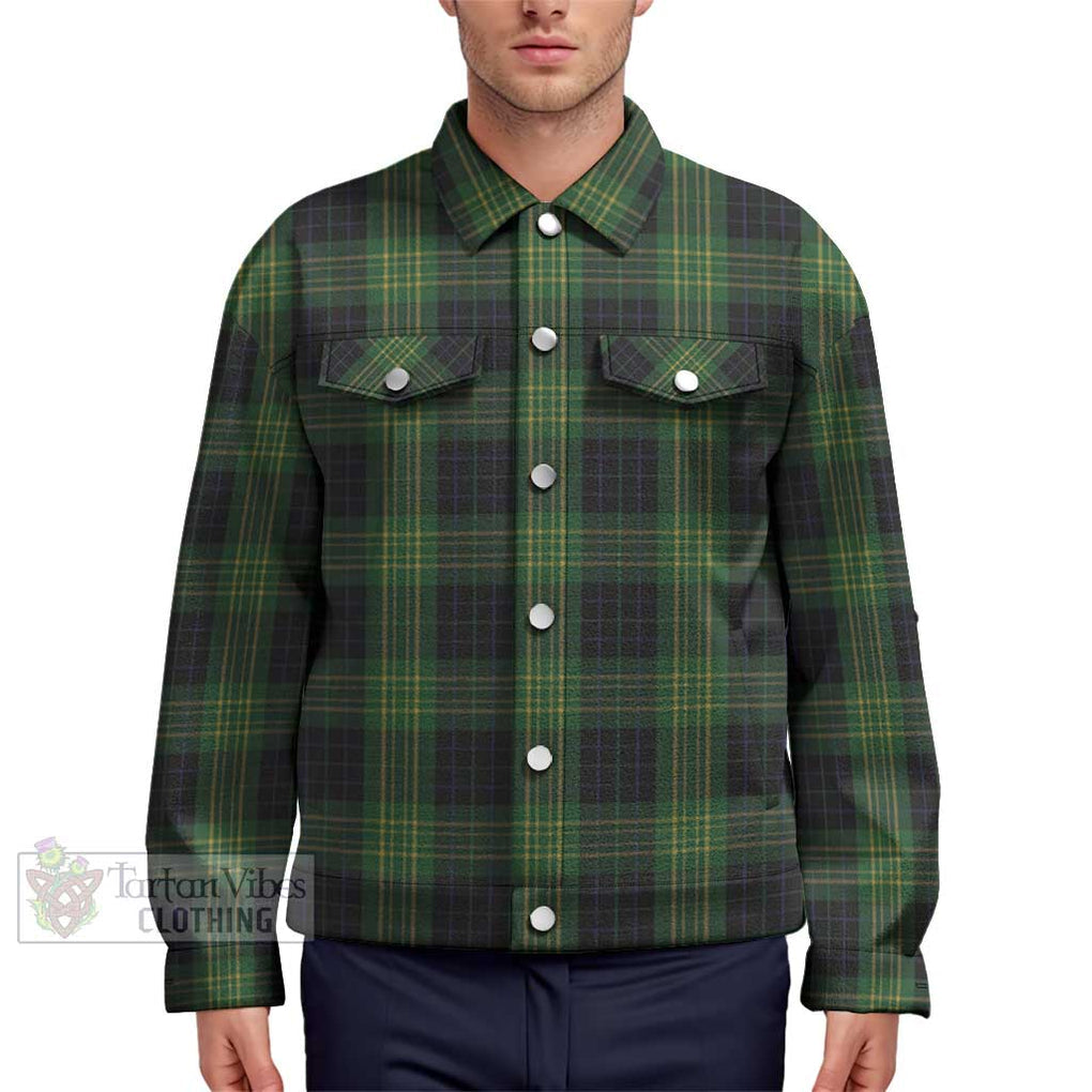 Fitzpatrick Tartan Unisex Lapel Cotton Jacket Unisex - Tartan Vibes Clothing