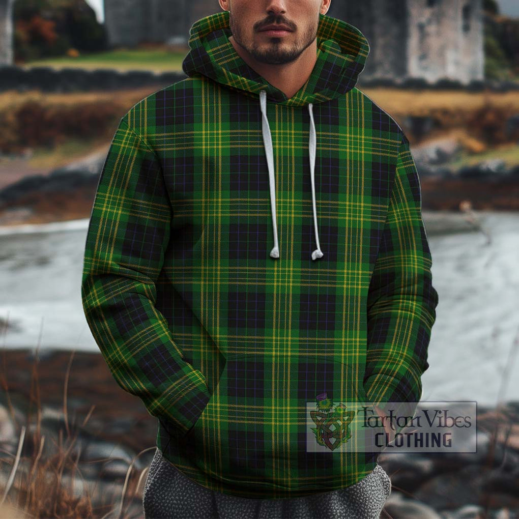 Fitzpatrick Tartan Cotton Hoodie Pullover Hoodie XS - Tartan Vibes Clothing