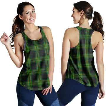 Fitzpatrick Tartan Women Racerback Tanks