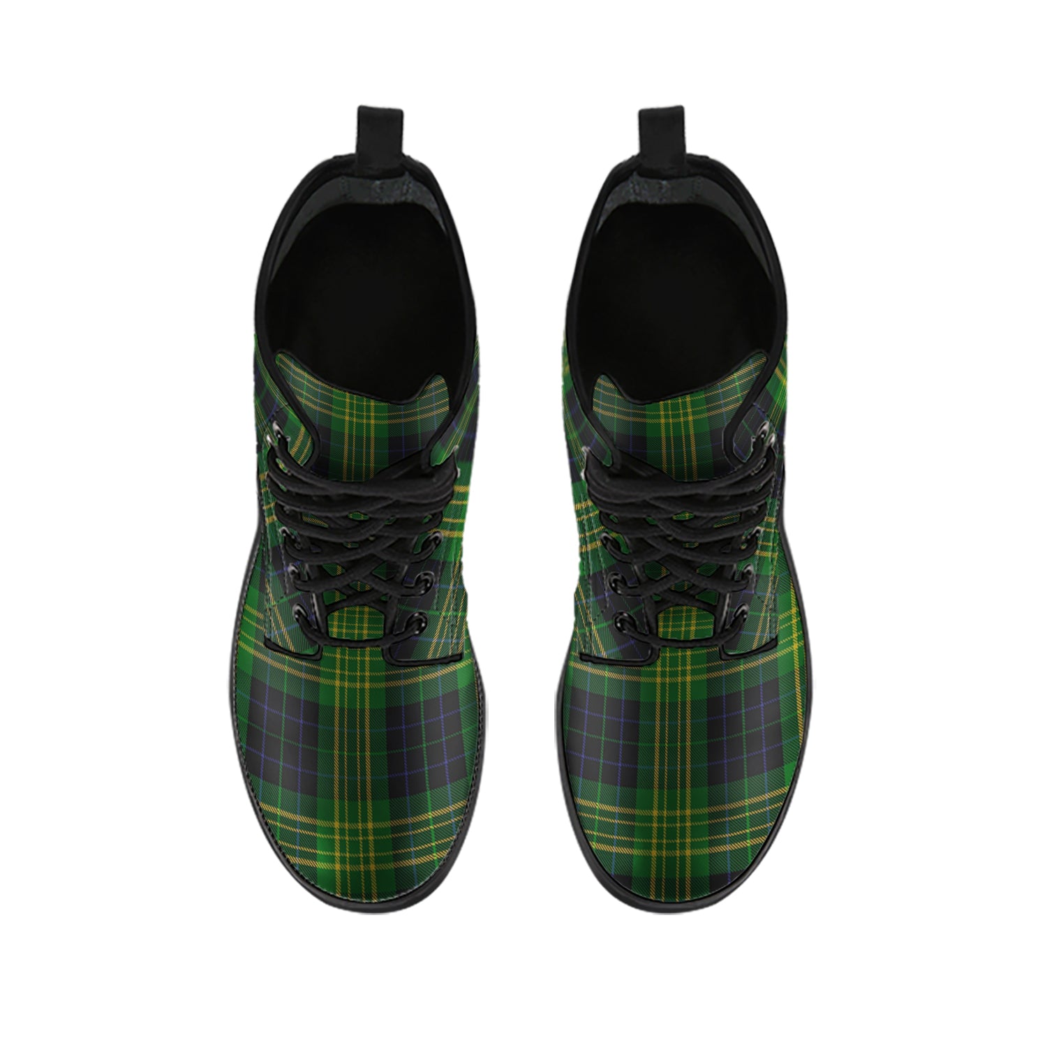 Fitzpatrick Tartan Leather Boots - Tartan Vibes Clothing