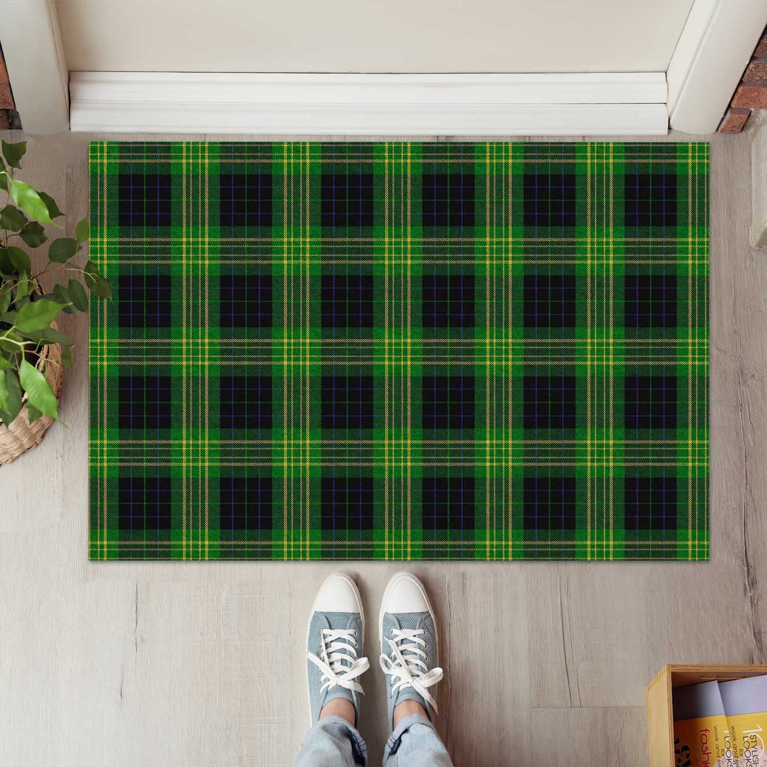 Fitzpatrick Hunting Tartan Door Mat - Tartanvibesclothing