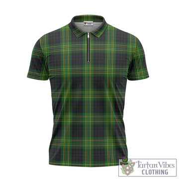 Fitzpatrick Tartan Zipper Polo Shirt