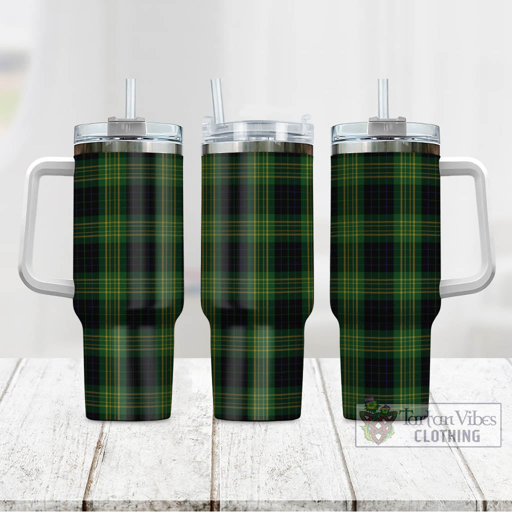 Tartan Vibes Clothing Fitzpatrick Hunting Tartan Tumbler with Handle