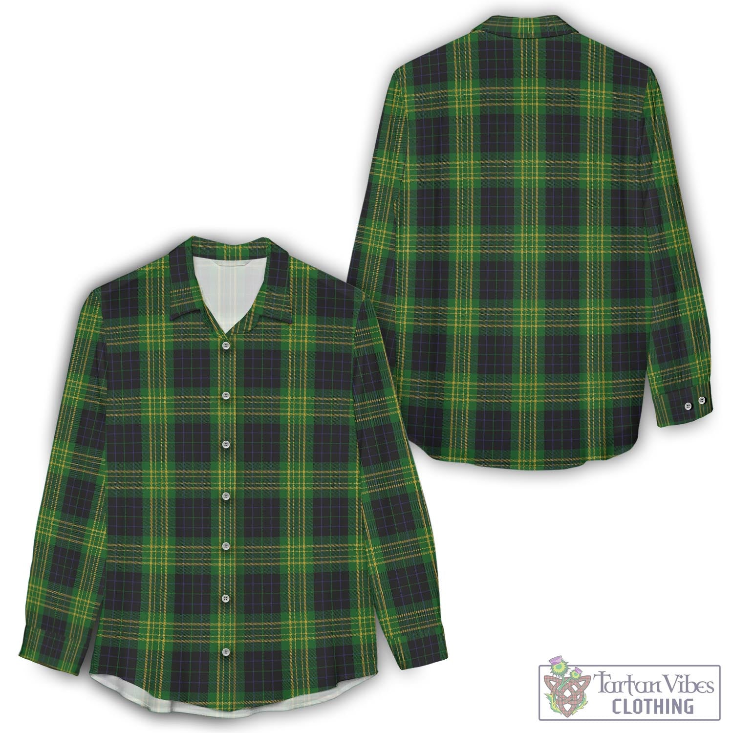 Fitzpatrick Hunting Tartan Womens Casual Shirt