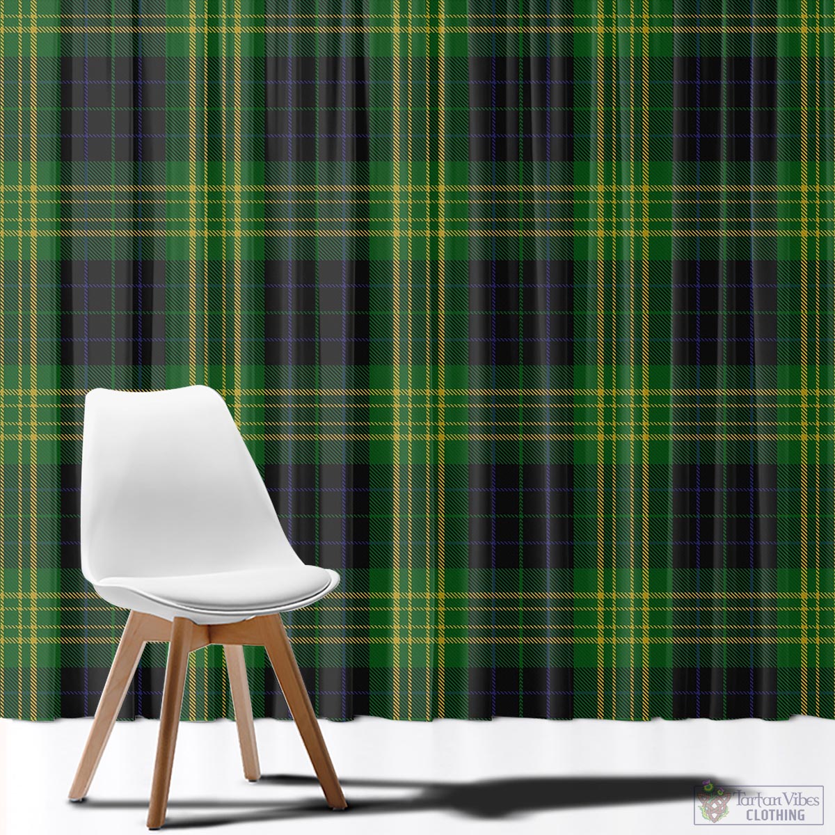 Fitzpatrick Hunting Tartan Window Curtain