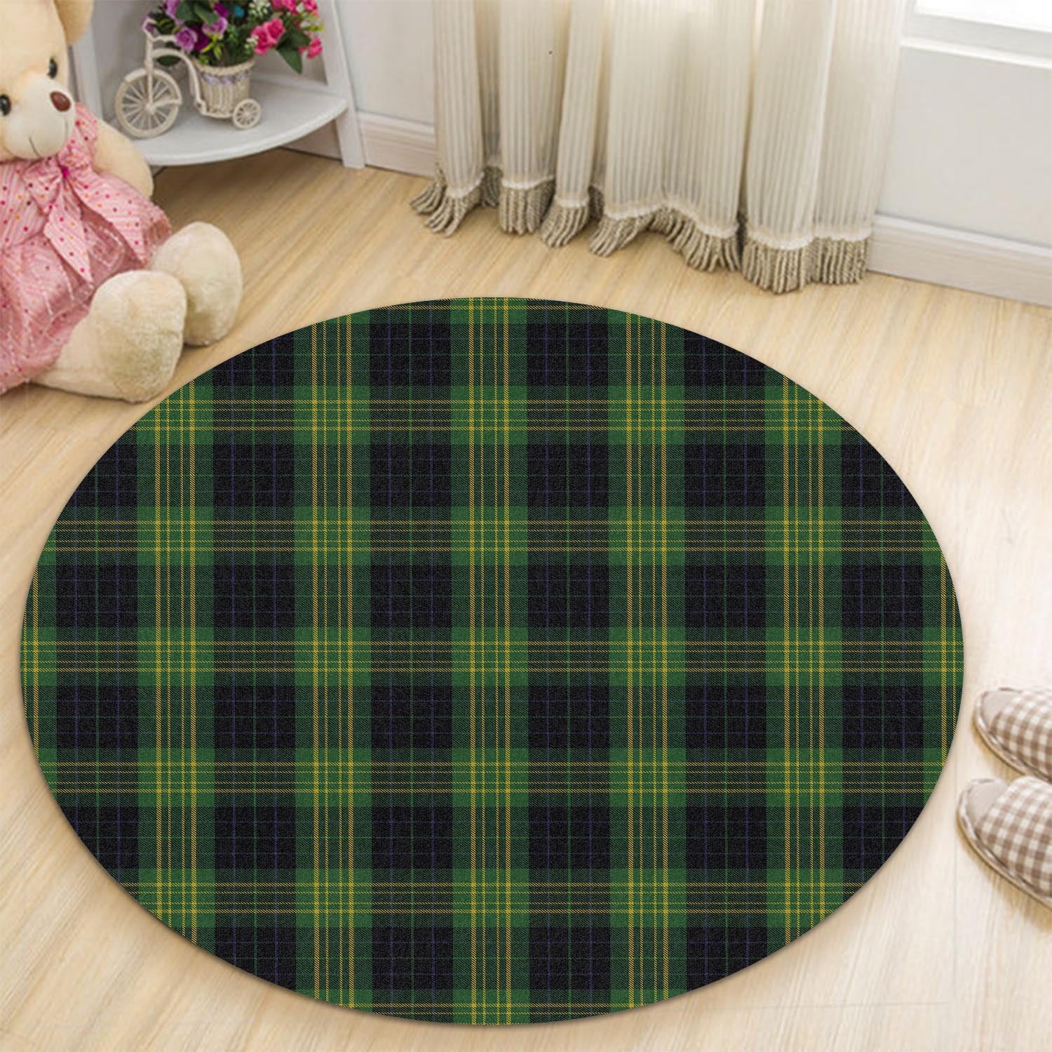 Fitzpatrick Tartan Round Rug - Tartan Vibes Clothing