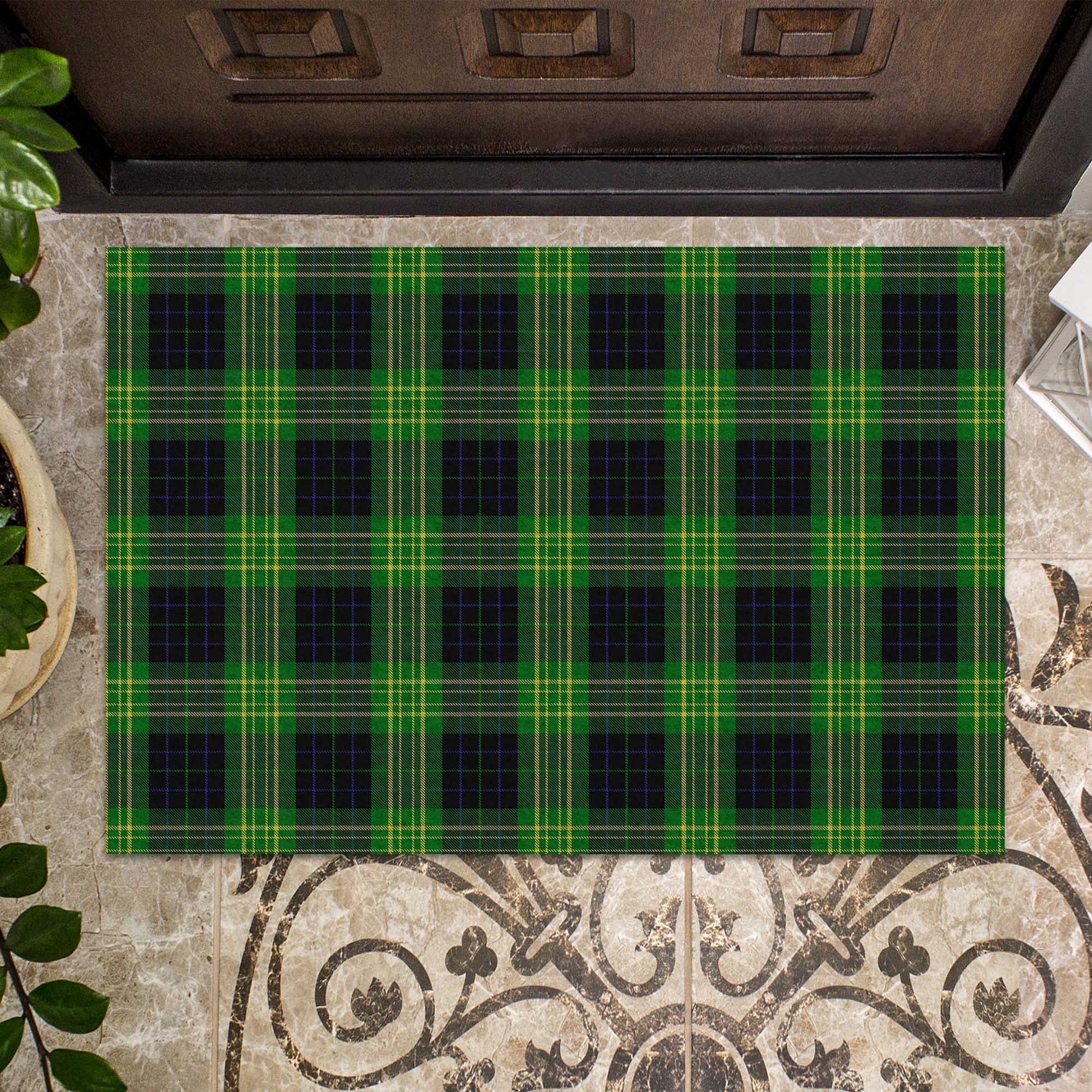 Fitzpatrick Hunting Tartan Door Mat - Tartanvibesclothing