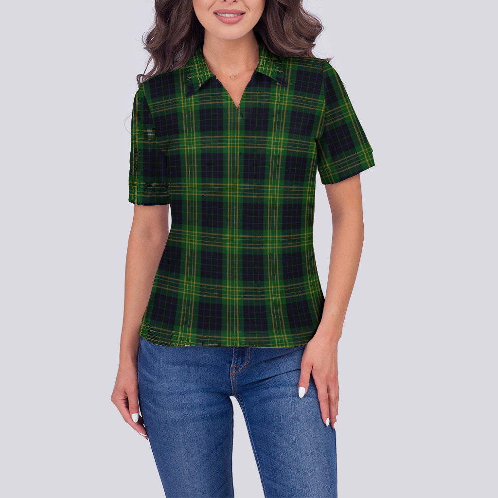 fitzpatrick-hunting-tartan-polo-shirt-for-women