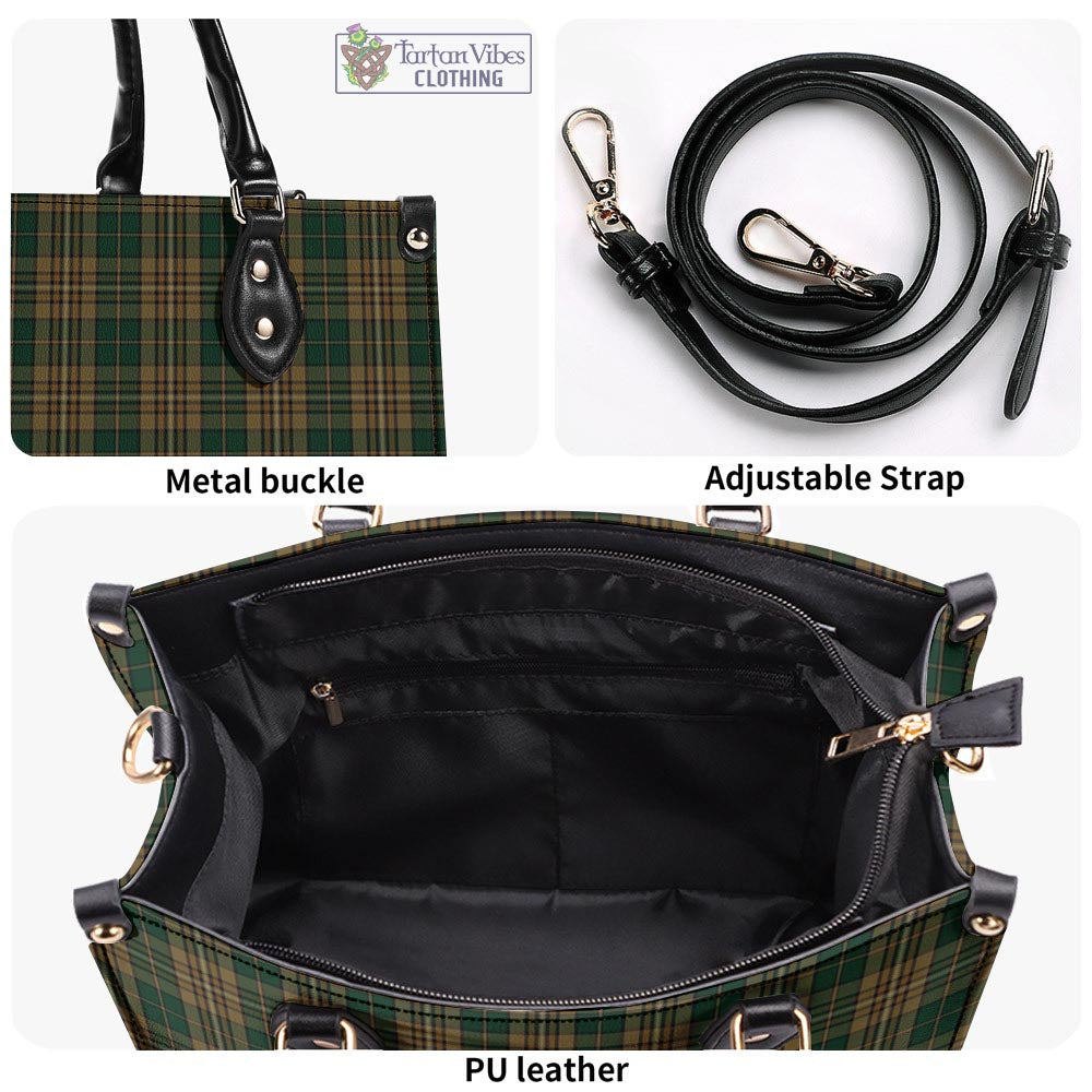 Fitzsimmons Tartan Luxury Leather Handbags - Tartan Vibes Clothing