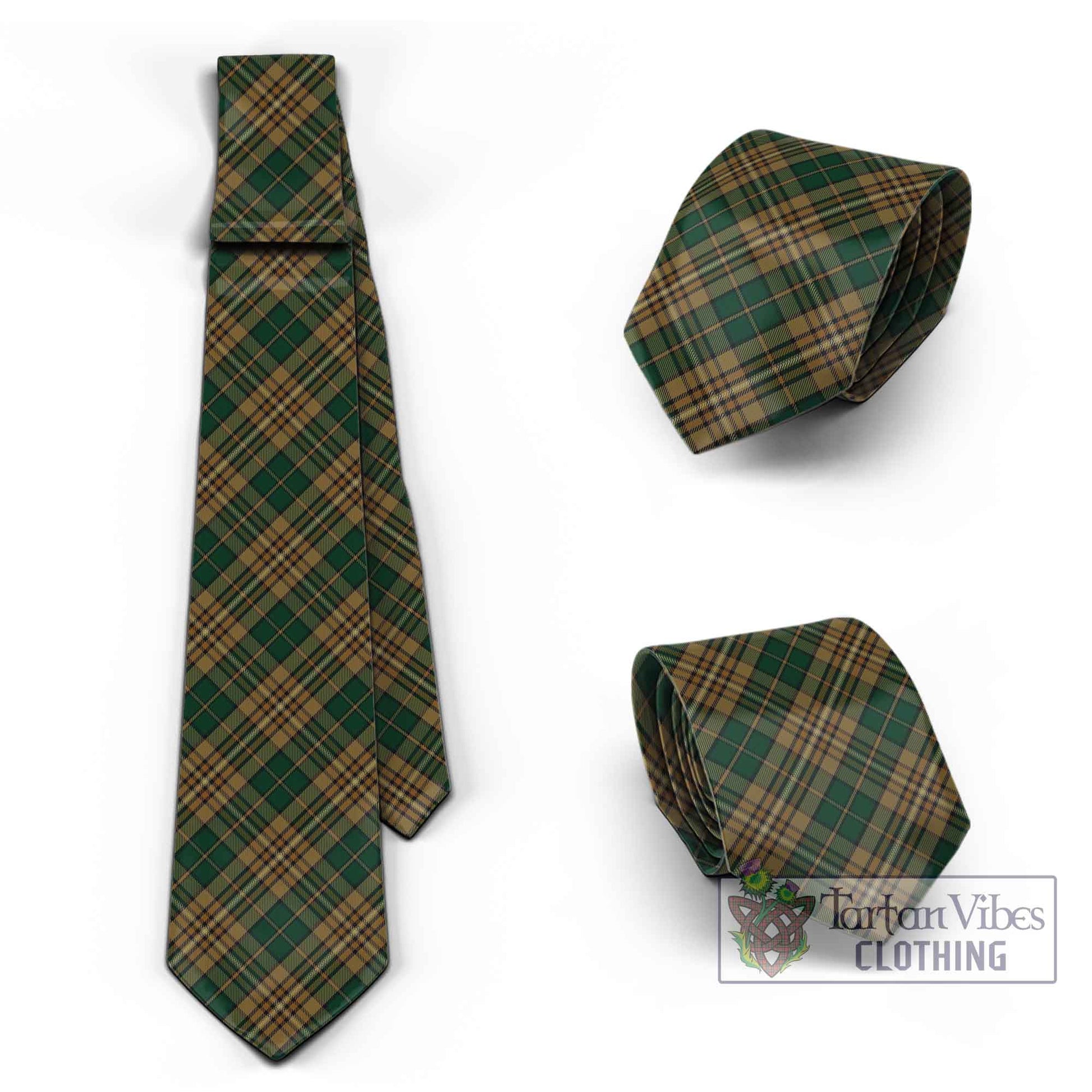 Tartan Vibes Clothing Fitzsimmons Tartan Classic Necktie Cross Style