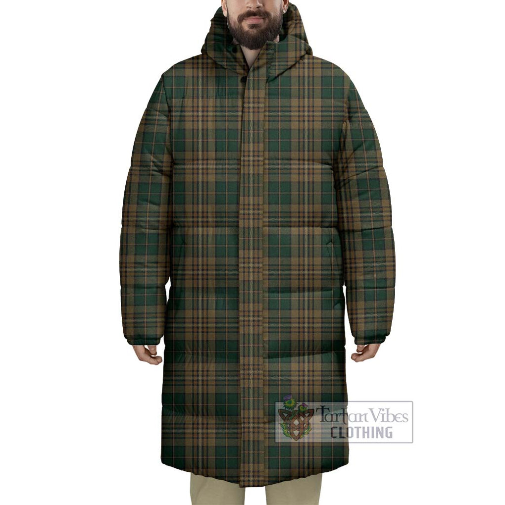 Tartan Vibes Clothing Fitzsimmons Tartan Long Down Jacket