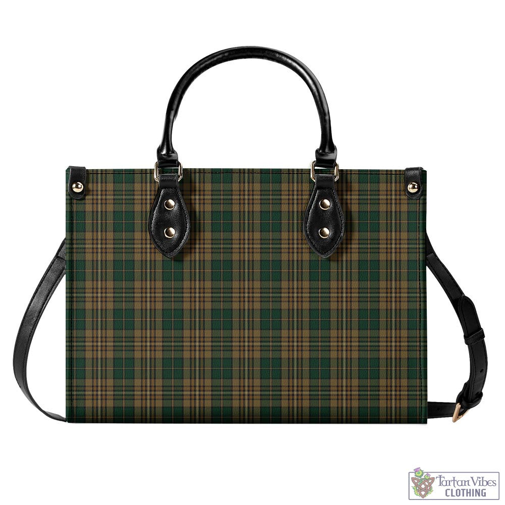 Fitzsimmons Tartan Luxury Leather Handbags L - Tartan Vibes Clothing