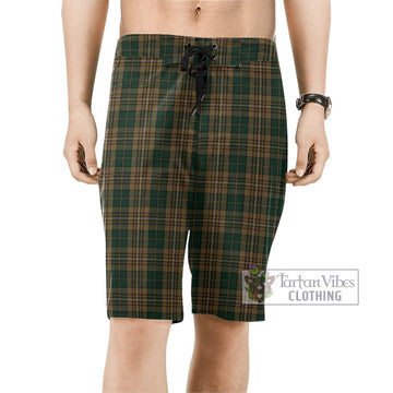 Fitzsimmons Tartan Men's Board Shorts