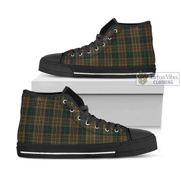 Fitzsimmons Tartan High Top Shoes - Tartan Vibes Clothing