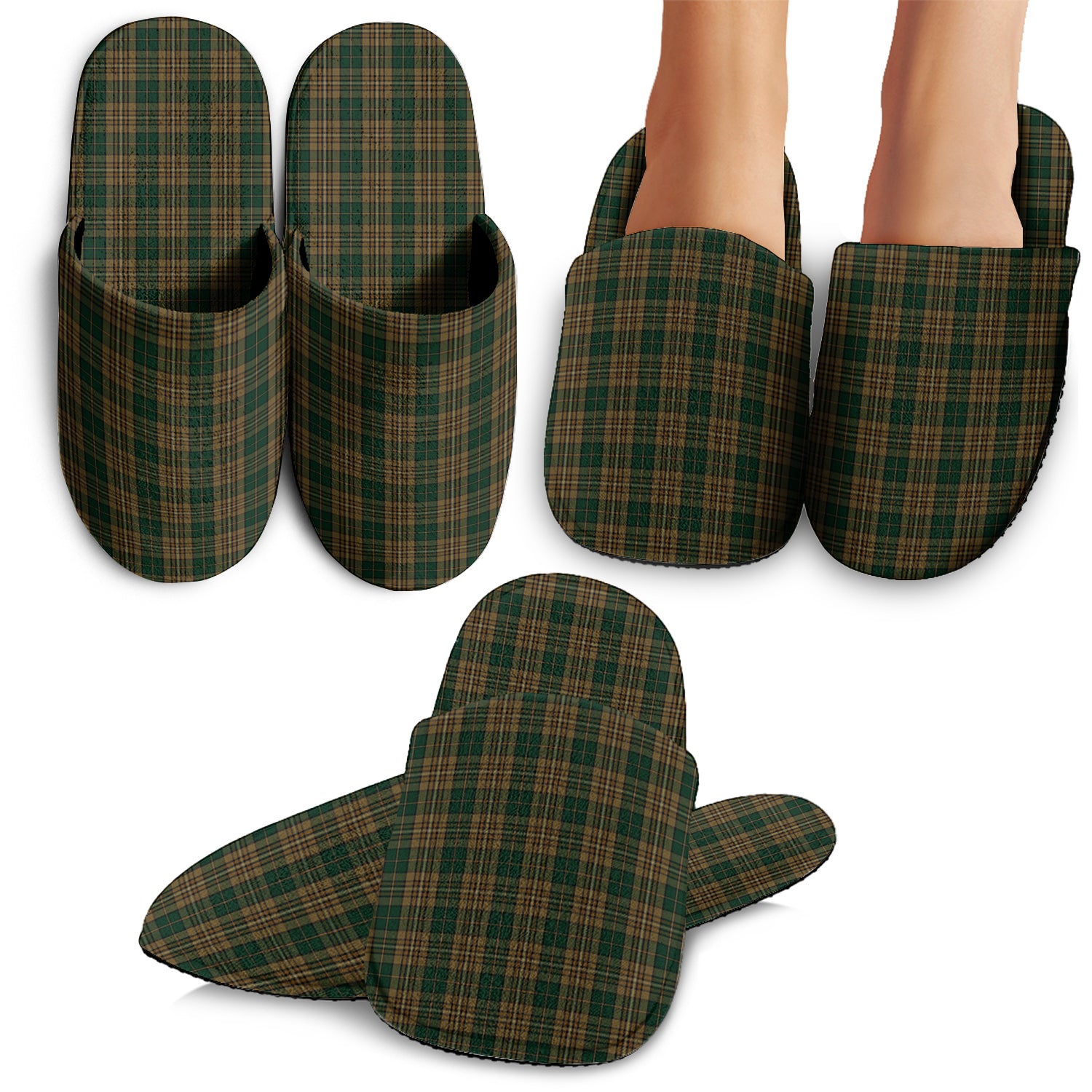 Fitzsimmons Tartan Home Slippers - Tartanvibesclothing