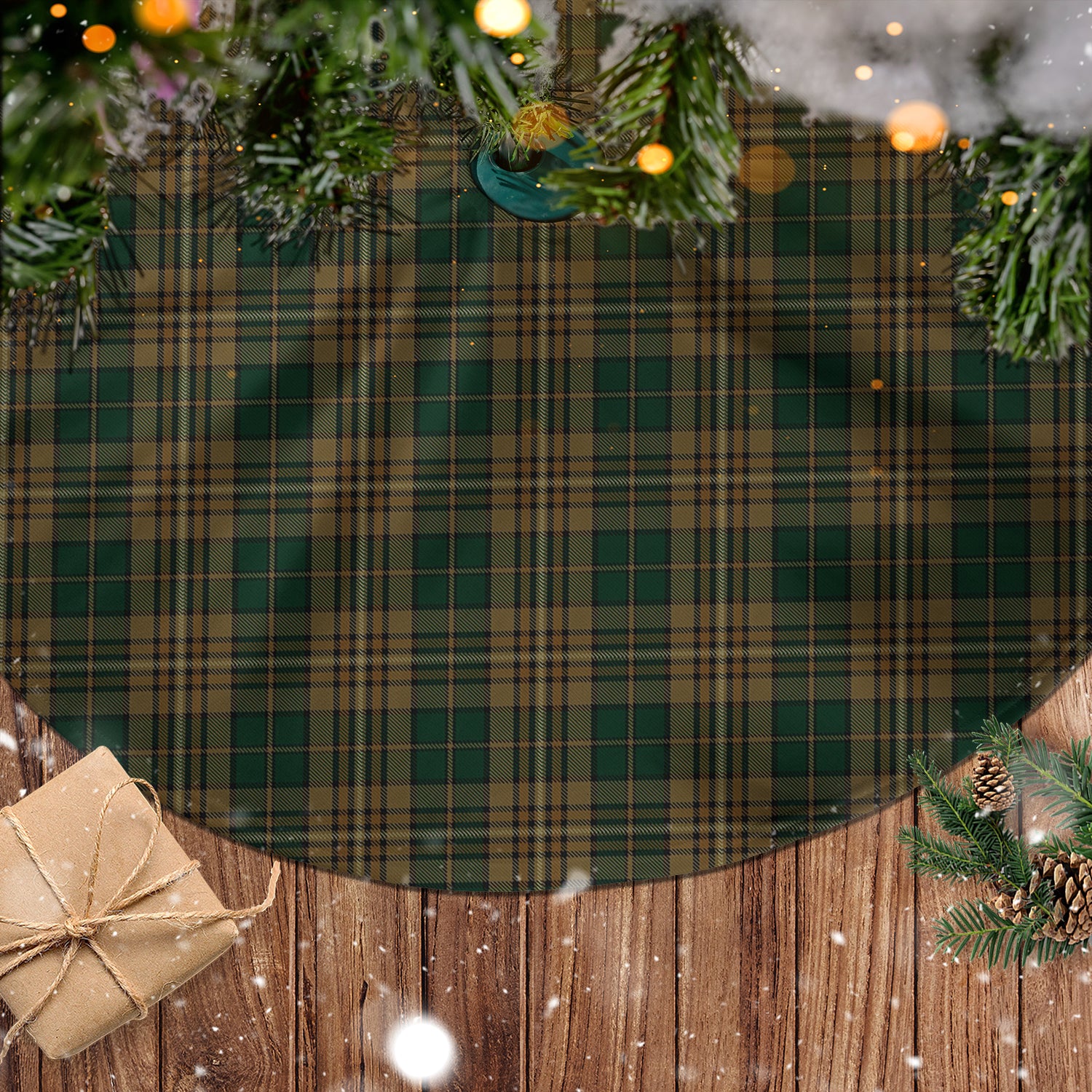 Fitzsimmons Tartan Christmas Tree Skirt - Tartanvibesclothing