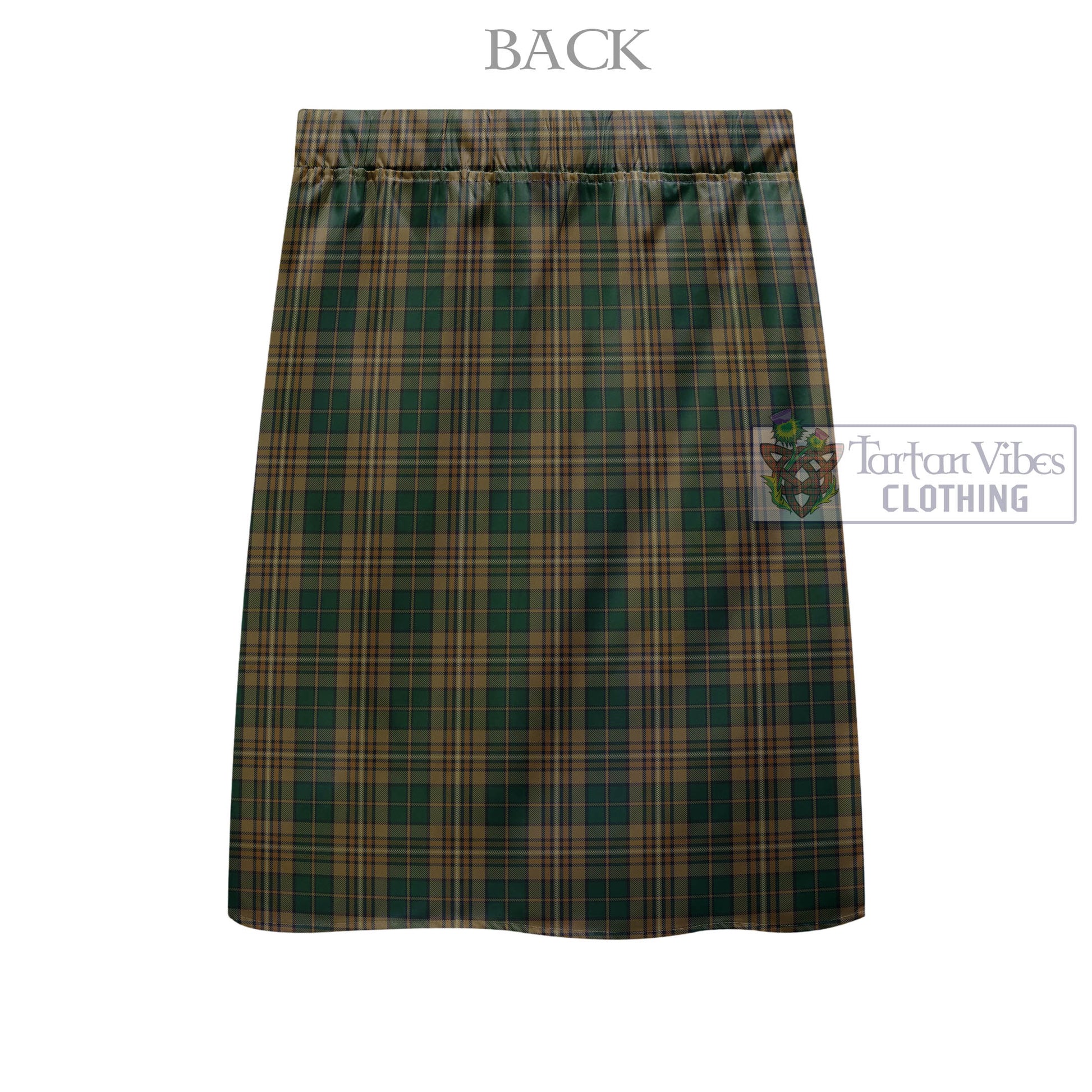 Tartan Vibes Clothing Fitzsimmons Tartan Men's Pleated Skirt - Fashion Casual Retro Scottish Style