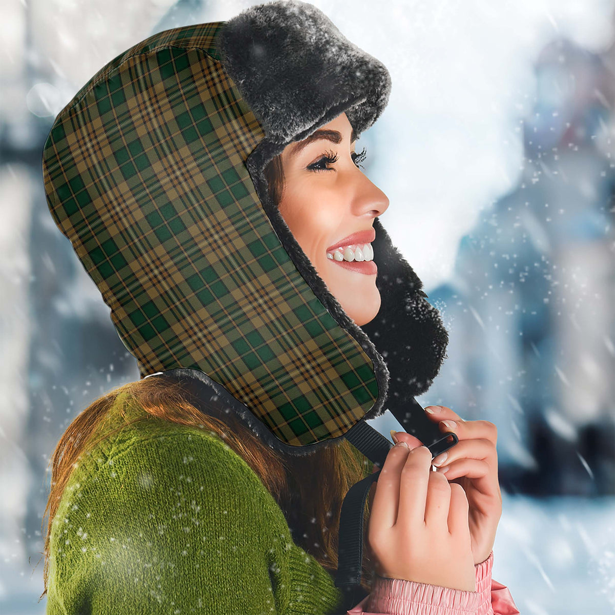 Fitzsimmons Tartan Winter Trapper Hat - Tartan Vibes Clothing