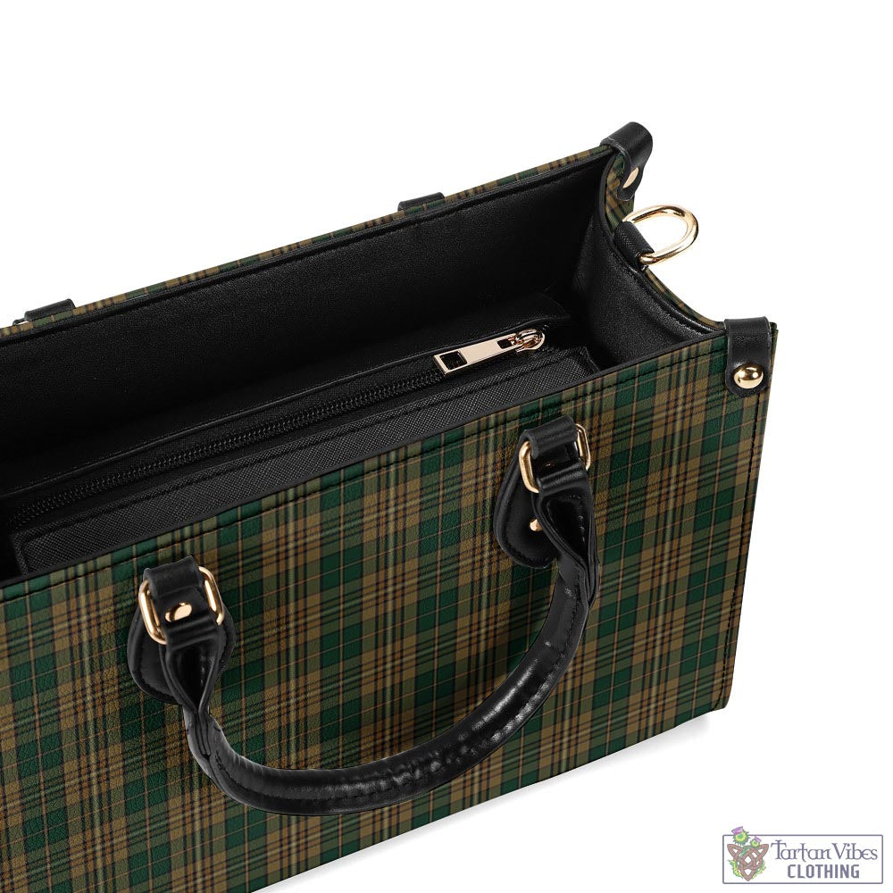 Fitzsimmons Tartan Luxury Leather Handbags - Tartan Vibes Clothing