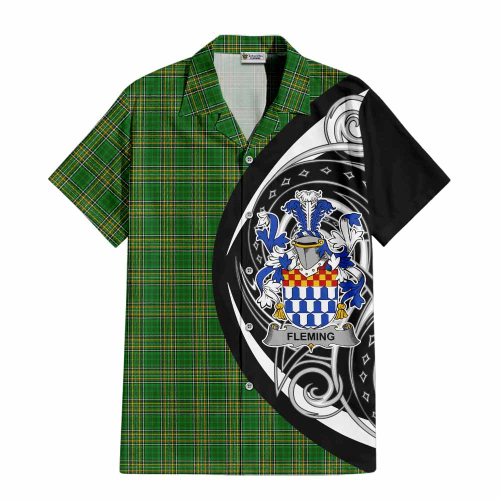 Fleming Irish Clan Hawaiian Shirt Celtic Circle Style Kid - Tartan Vibes Clothing