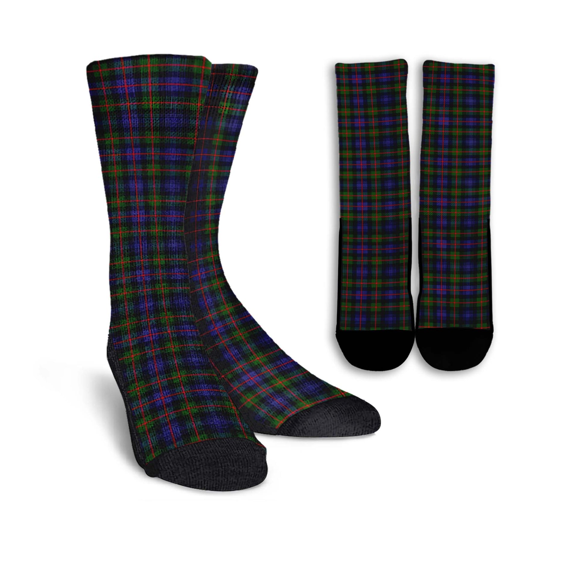 Fleming Tartan Crew Socks - Tartanvibesclothing