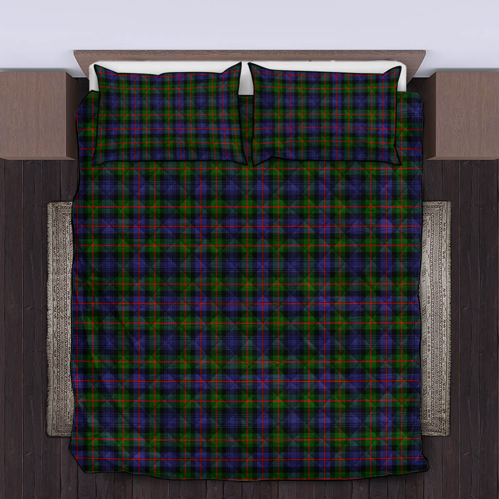 Fleming Tartan Quilt Bed Set King - Tartan Vibes Clothing