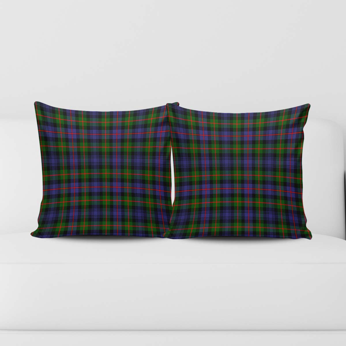 Fleming Tartan Pillow Cover Square Pillow Cover - Tartanvibesclothing