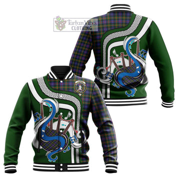 Fleming Tartan Baseball Jacket with Epic Bagpipe Style