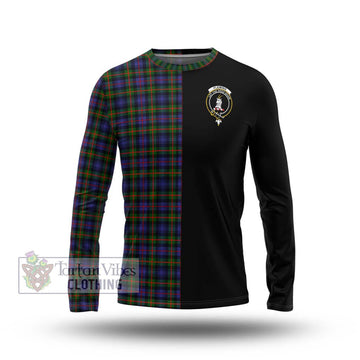 Fleming Tartan Long Sleeve T-Shirt with Family Crest and Half Of Me Style