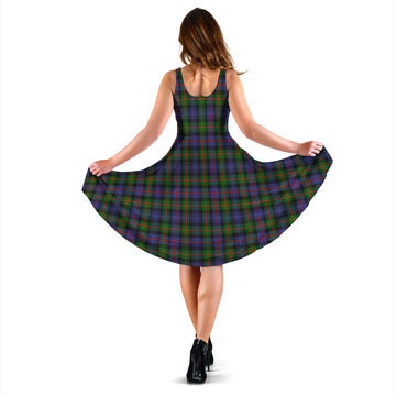 Fleming Tartan Sleeveless Midi Womens Dress