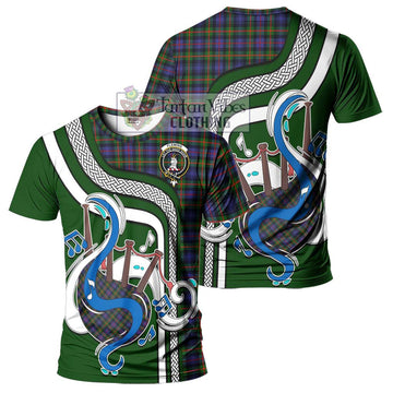 Fleming Tartan T-Shirt with Epic Bagpipe Style