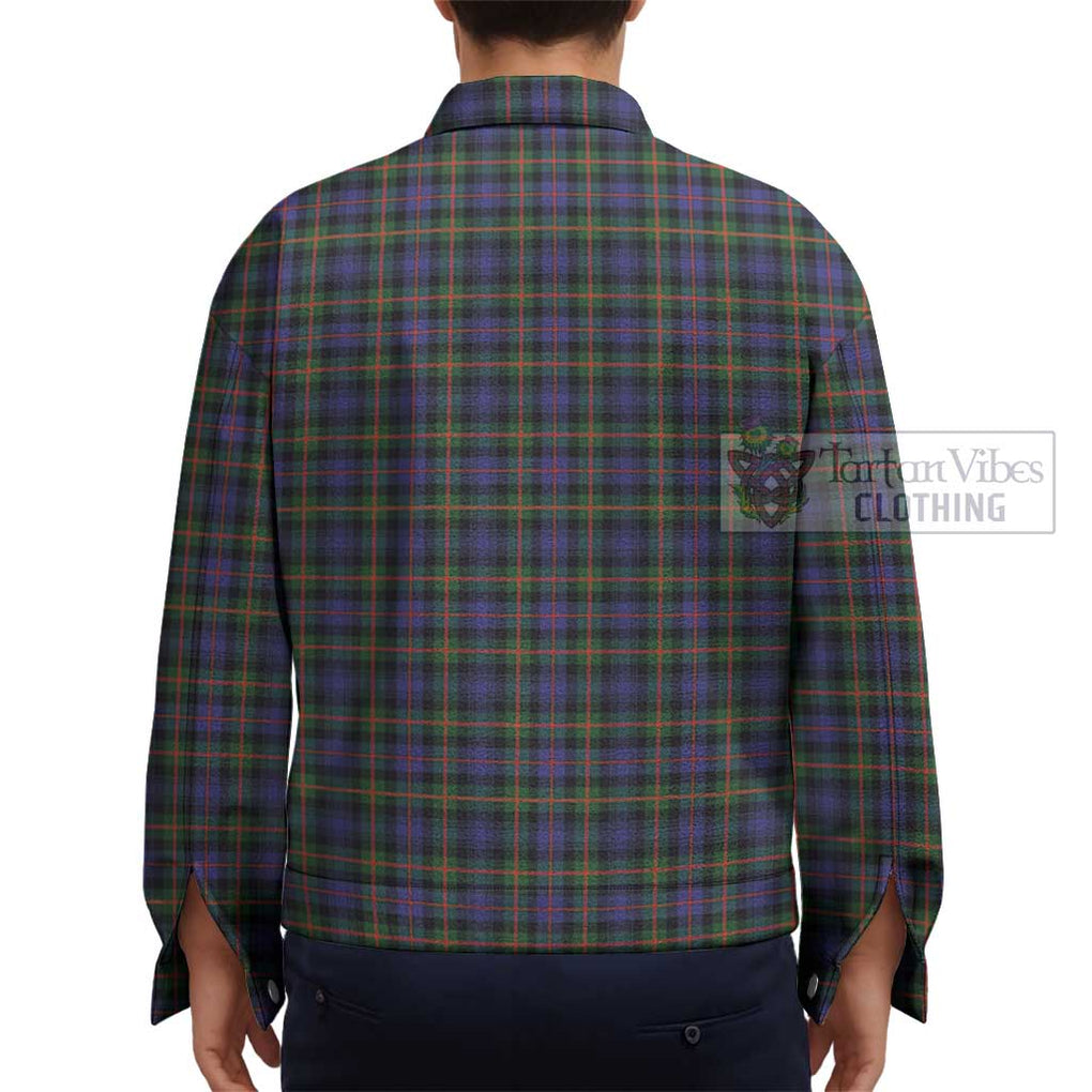 Fleming Tartan Unisex Lapel Cotton Jacket - Tartan Vibes Clothing