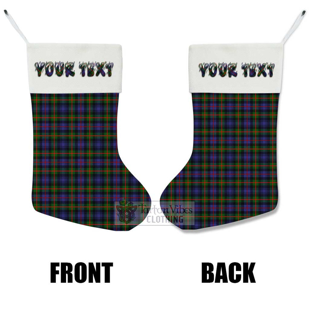 Fleming Tartan Christmas Stocking with Personalized Text - Tartan Vibes Clothing