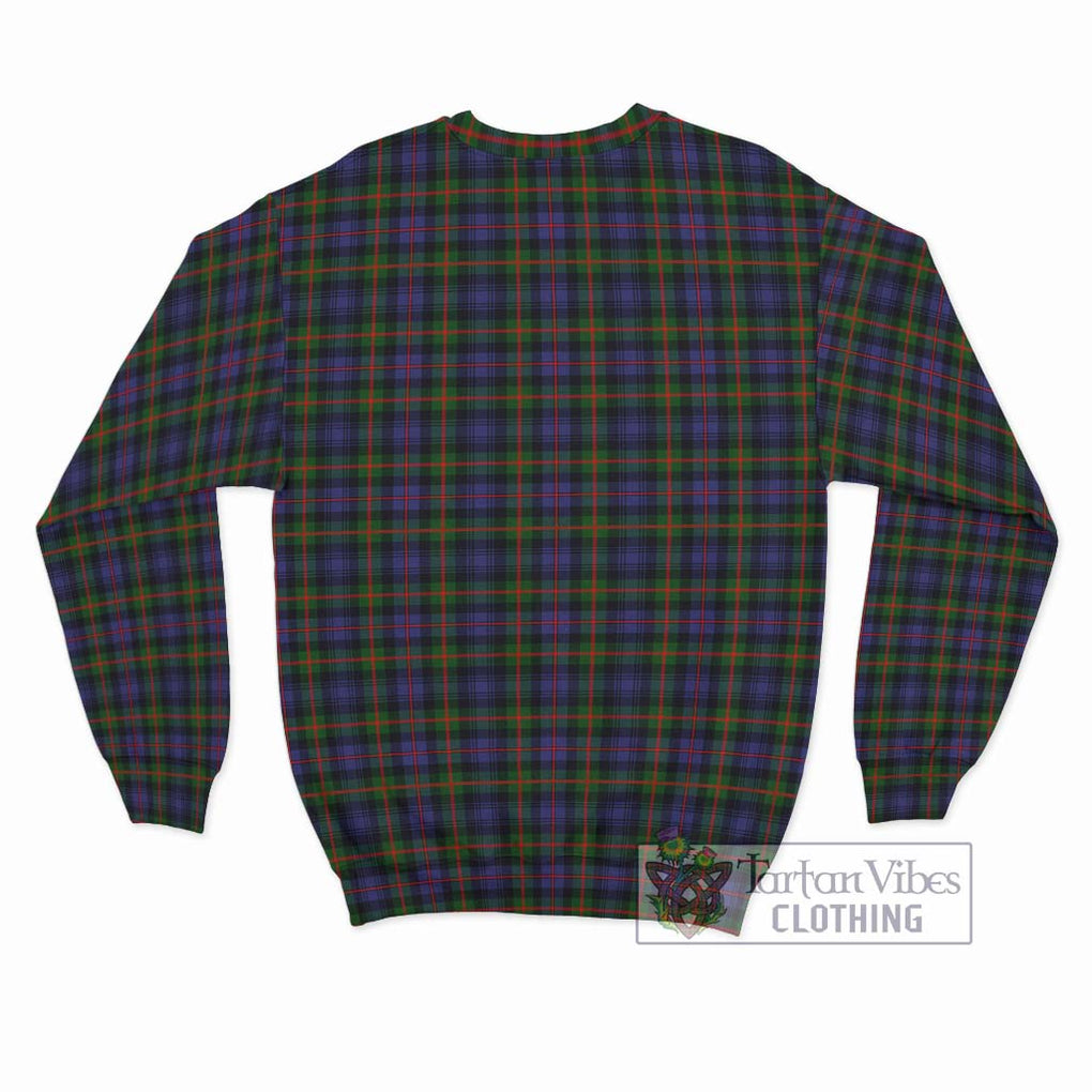 Fleming Tartan Sweatshirt with Family Crest DNA In Me Style - Tartanvibesclothing Shop