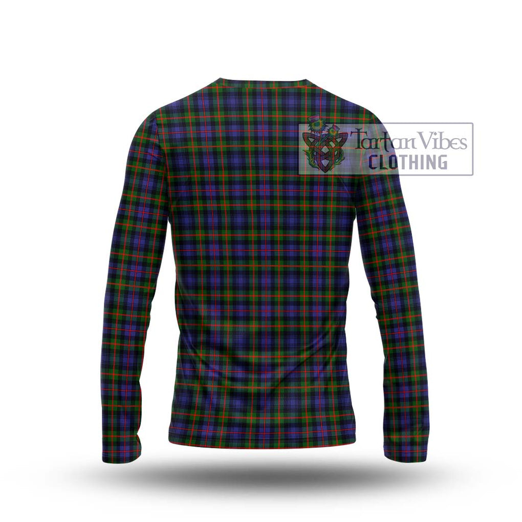 Fleming Tartan Long Sleeve T-Shirt with Family Crest DNA In Me Style - Tartanvibesclothing Shop