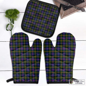 Fleming Tartan Combo Oven Mitt & Pot-Holder Black - Tartan Vibes Clothing