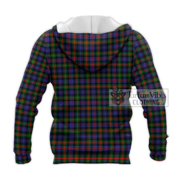 Fleming Tartan Knitted Hoodie with Family Crest DNA In Me Style