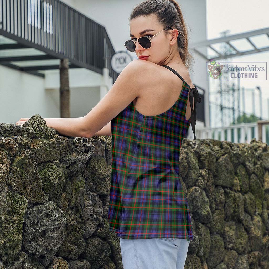 Tartan Vibes Clothing Fleming Tartan Loose Halter Neck Camisole