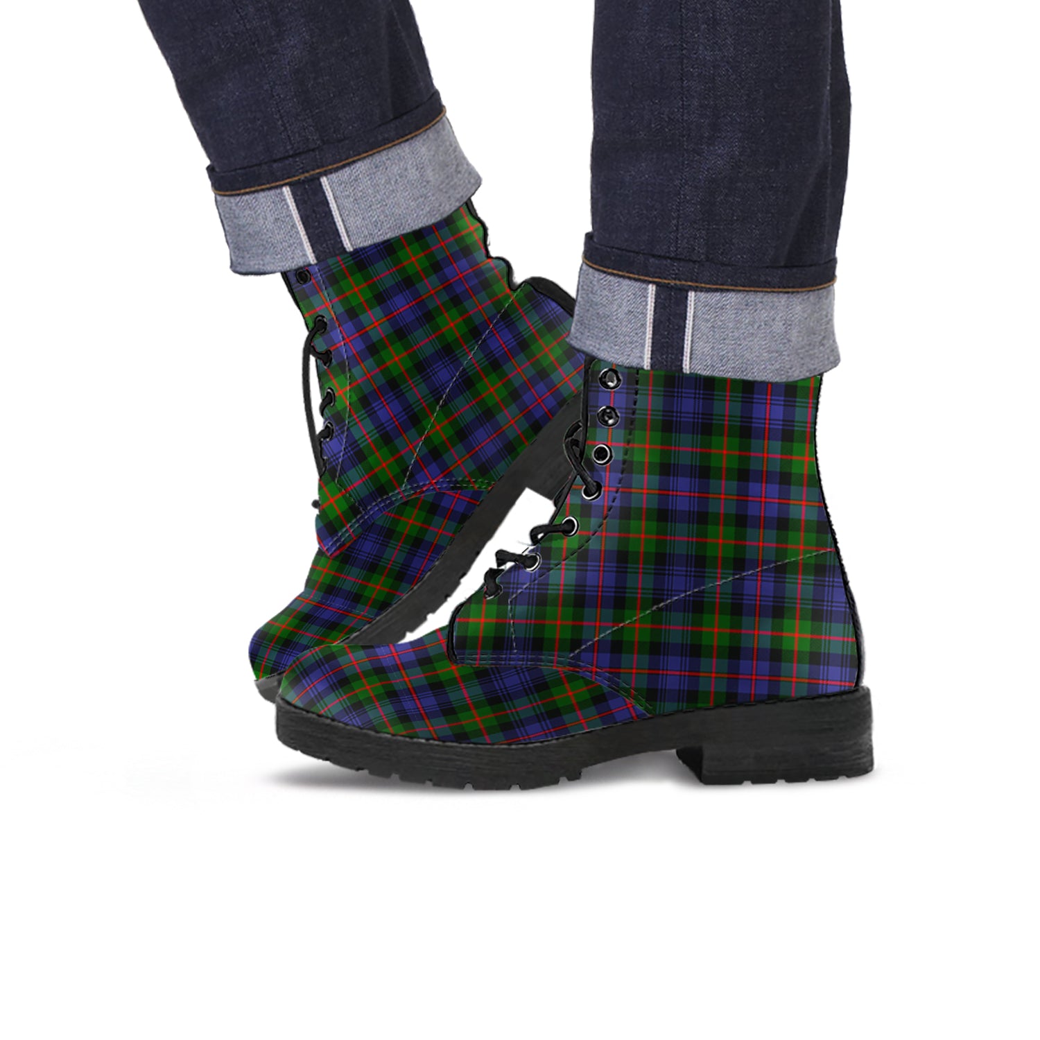 fleming-tartan-leather-boots