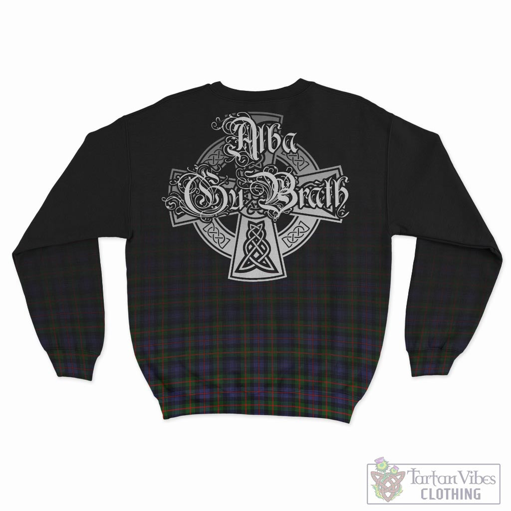 Tartan Vibes Clothing Fleming Tartan Sweatshirt Featuring Alba Gu Brath Family Crest Celtic Inspired