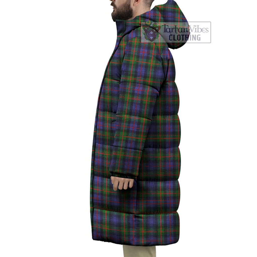 Tartan Vibes Clothing Fleming Tartan Long Down Jacket