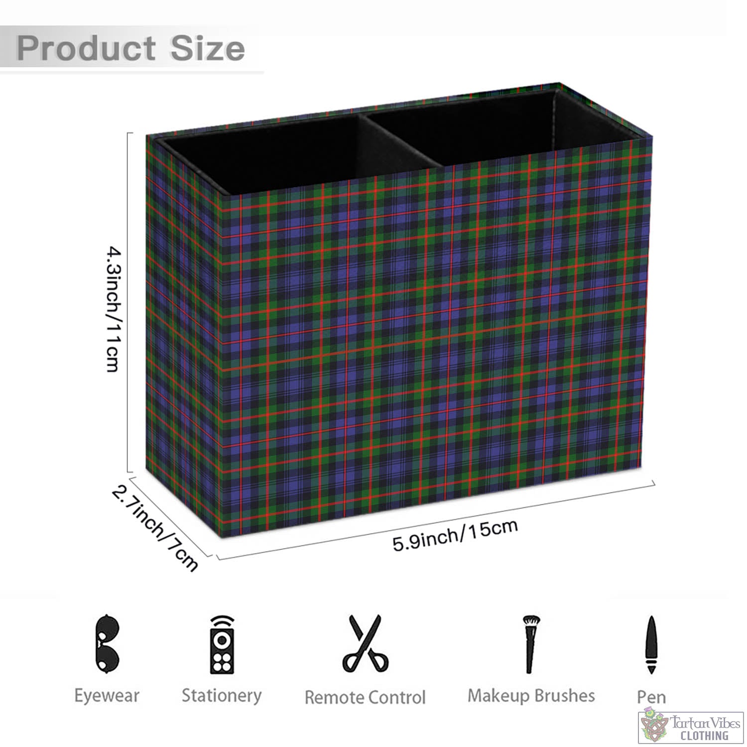 Tartan Vibes Clothing Fleming Tartan Pen Holder