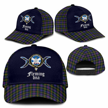 Fleming Clan DNA Tartan Classic Baseball Cap - Tartan Vibes Clothing
