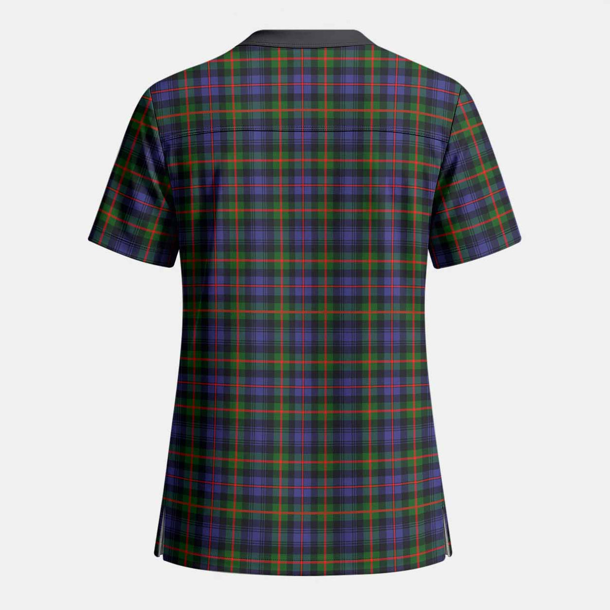 Fleming Tartan Scrub Top - Tartan Vibes Clothing