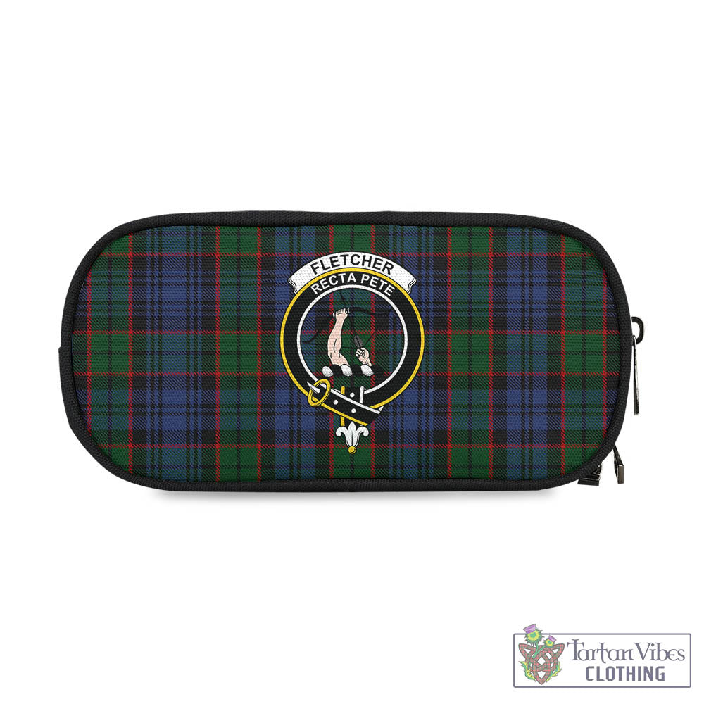 Tartan Vibes Clothing Fletcher Tartan Pen and Pencil Case with Family Crest